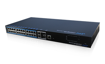 24 Ports PoE Managed Ethernet Switch