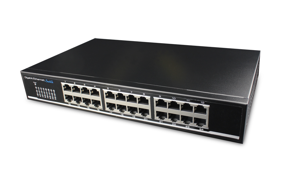 24 Ports Gigabit Desktop/ Rackmount Switch