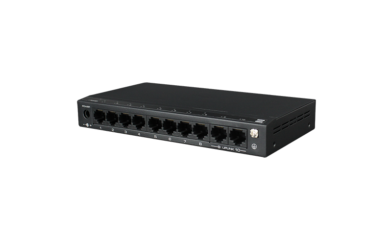 10 Ports 10/100Mbps Unmanaged PoE Switch