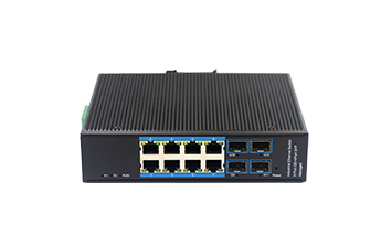 Industrial 8-Port Gigabit PoE+ 4-Port SFP L2 Managed Ethernet Switch (Off Production))