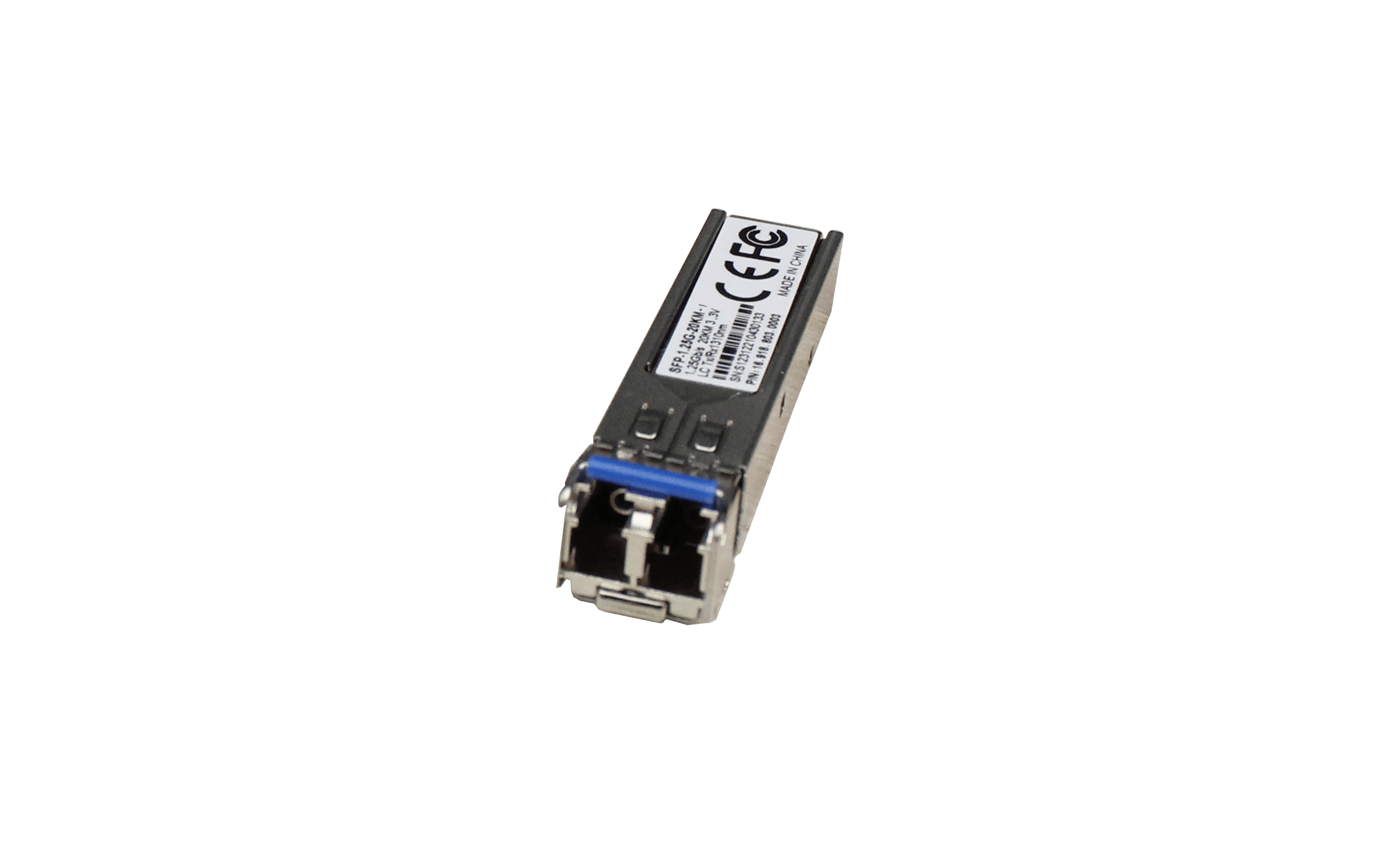 SFP Optical Module 1.25G 20km single-mode duplex-LC 1310nm Industrial