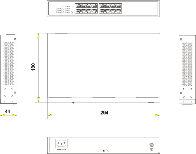 Ethernet switch, UTEPO