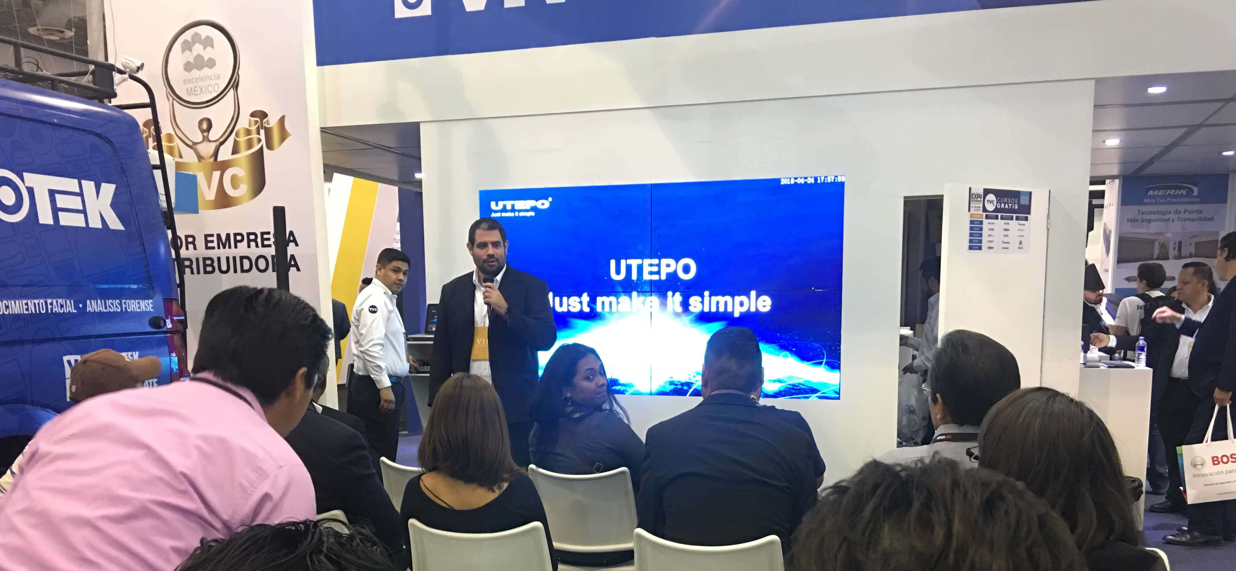 UTEPO to Showcase PoE Technologies at Expo Seguridad Mexico 2018