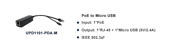 poe to micro usb